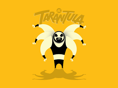 Tarantula luchador luchadore spider tarantula wrasslin wrestler