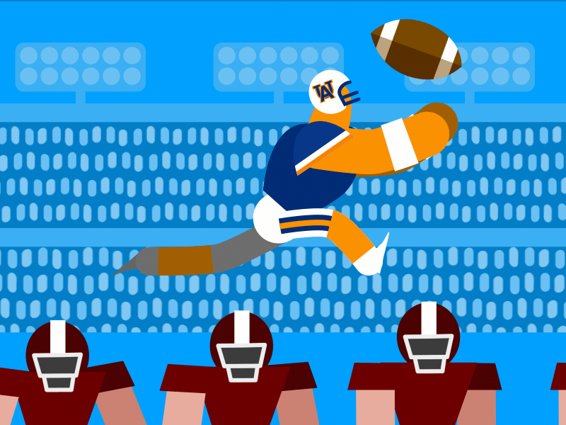 So Close... after effects alabama animation auburn college eagle football sec tiger war eagle wde