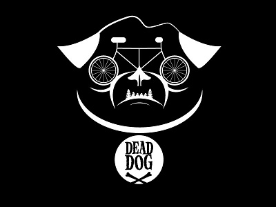 Dead Dog bicycle bike dog mad dog mountain mountain bikes mtb pug race