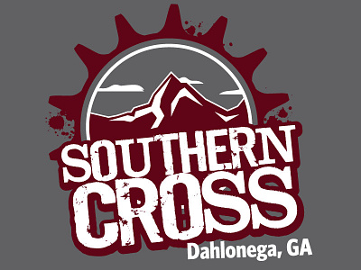 Southern Cross Logo bicycle cyclocross logo mountain bike mtb typographer typography