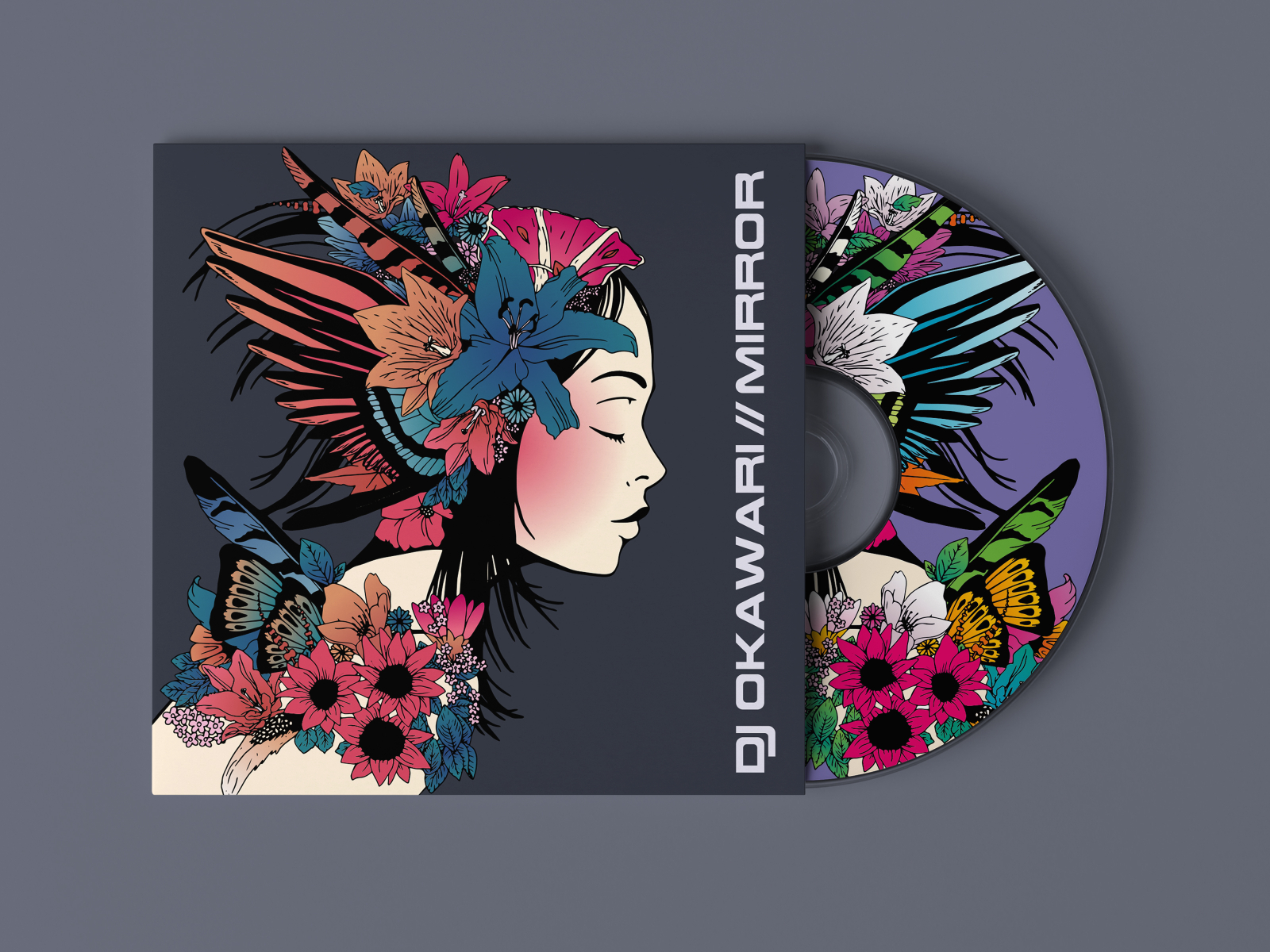 Dj Okawari Mirror Illustration By Jessica Bayle On Dribbble