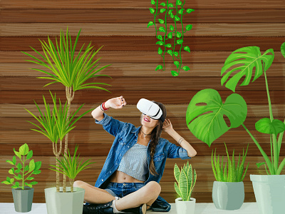 VIRTUAL GARDEN / Illustration