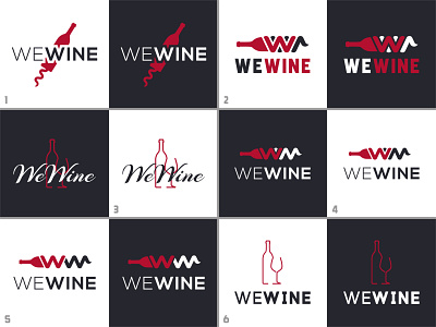 WEWINE / Logo Study