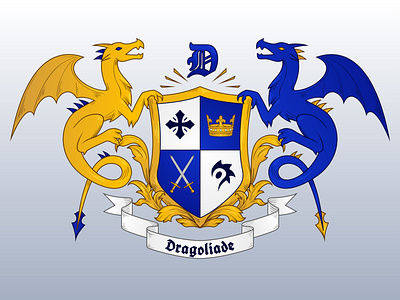 DRAGOLIADE CREST / Illustration