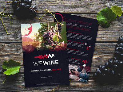 WEWINE / Flyer