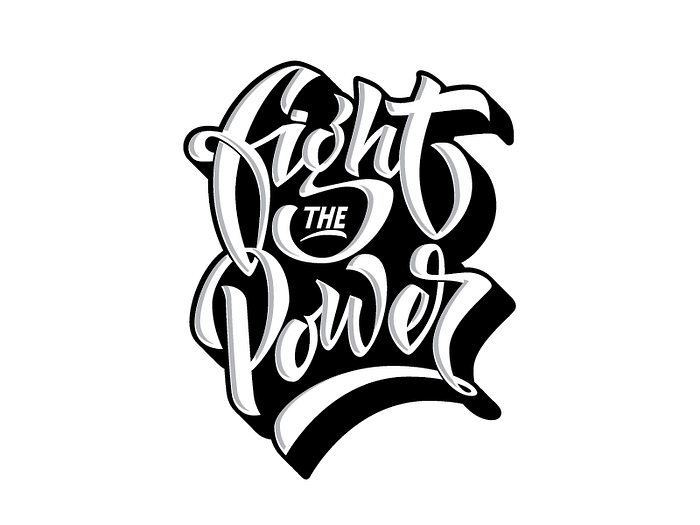 Fight the Power by Marcelo Pellizo / Peyi on Dribbble