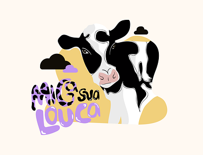 Cow Illustration ✨🐮 art color cow cowillustration draw graphicdesign illustration illustration art illustrator