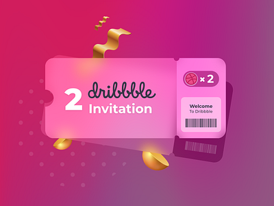 2x Dribbble invite 🎟️
