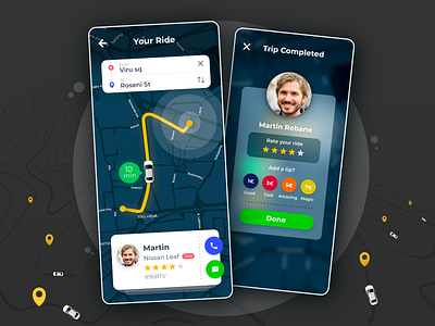 🚕 Smart Taxi Application