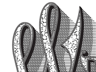 Sanborn style teaser laser engraving lettering sanborn typography