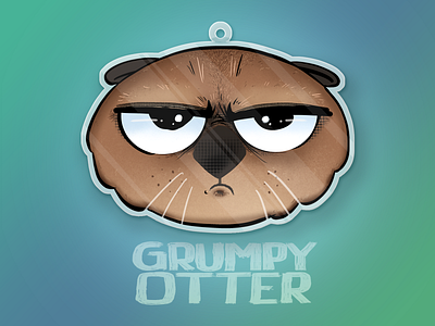 Grumpy Otter charm giveaway