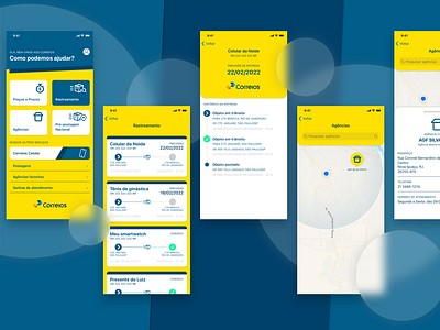 UI Redesign Correios App