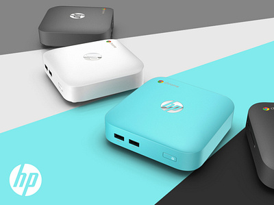 HP Mini Crome branding graphic design