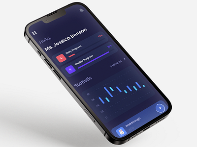 Work Progress - Concept Mobile App figma mobile app ui