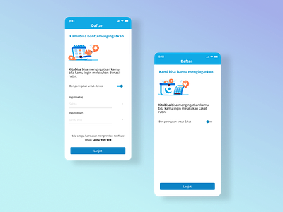 Kitabisa/Campaign Application Redesign - Part 3 app design flat graphic design kitabisa redesign ui ux
