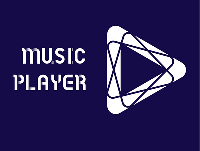 music player logo design logo mediaplayer musicapp musicplayer