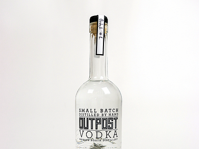 Coming Soon bottle bottle design island microdistillery new site packaging vodka wander north
