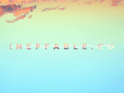 ineffable.co ineffable portfolio site thomas osmonson