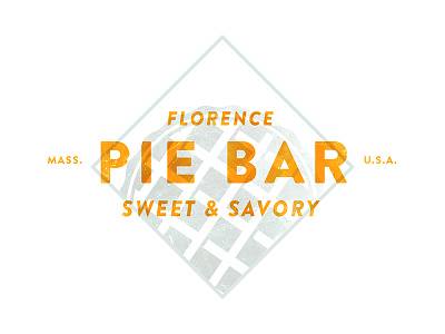 WIP: Pie C bar logo mark pie pie bar shop