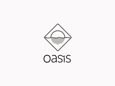 wip.three app logo mark oasis personal project type