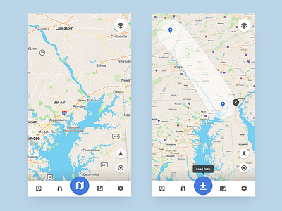 UX Exploration app app design design map mapping native react ui ux