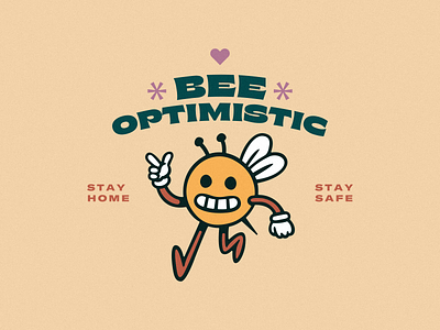 BEE GOOD alright apart bee bees calm coronavirus covid19 good happy heart home honey honeycomb indoors kindness optimism quarantine safe social distancing together