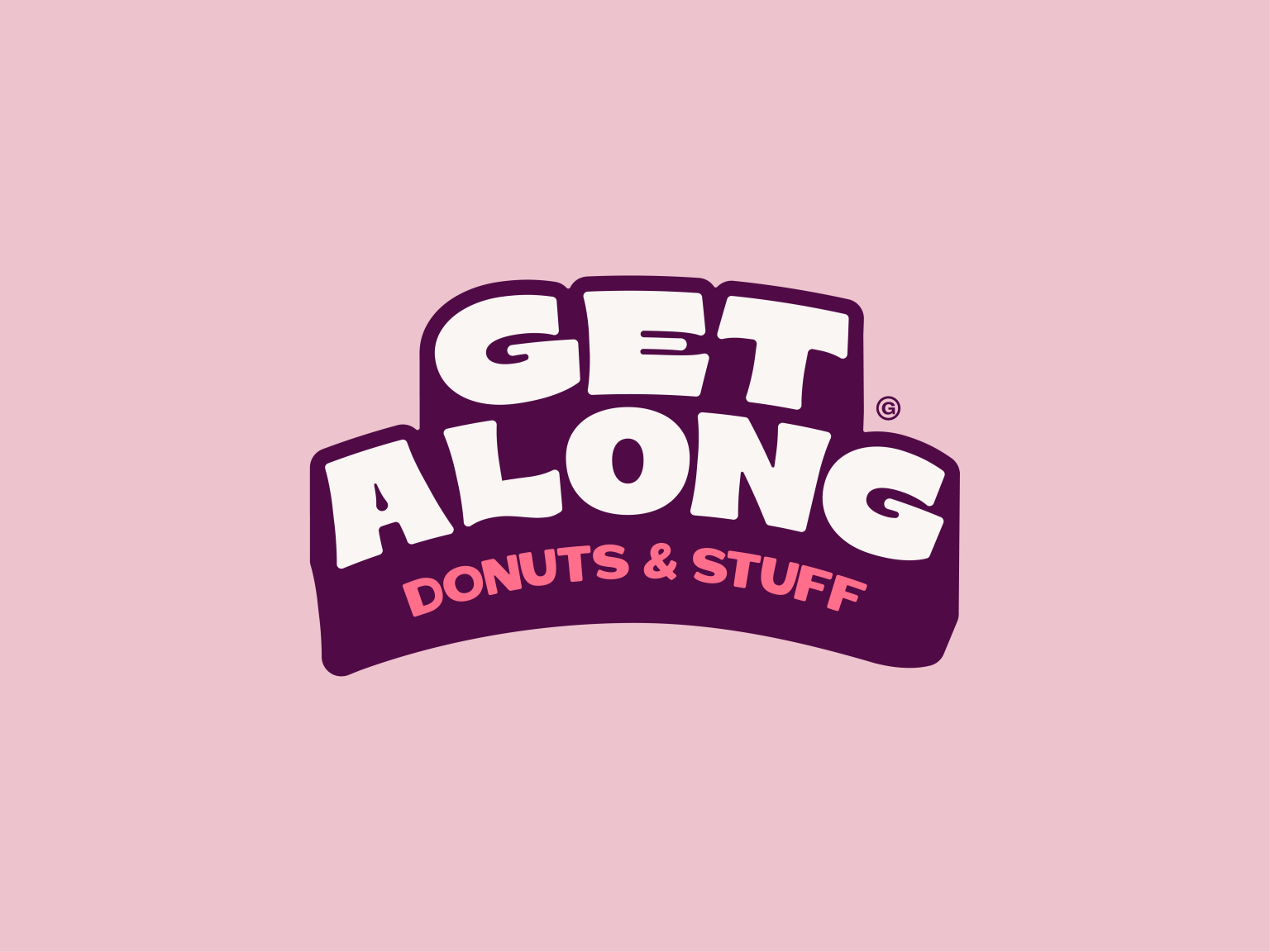 Get Along Wordmark by The Late Knight on Dribbble