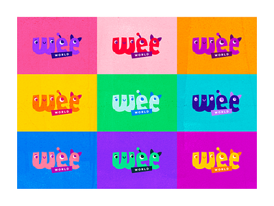 Wee World Branding Colorways