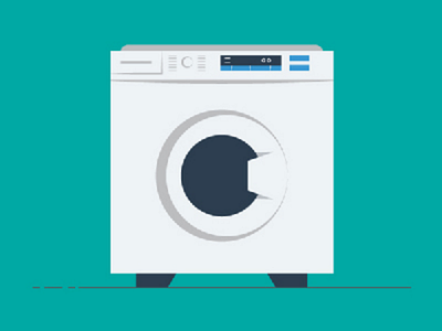 Vector of Washing machine