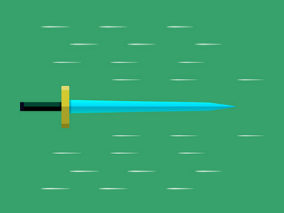 Sword in Motion adobe gaming graphics design illustration motion vector