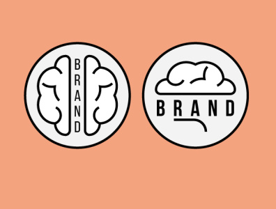 Brain logo Concept for branding