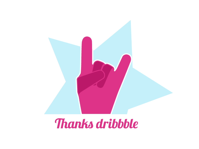 thanks! dribbble