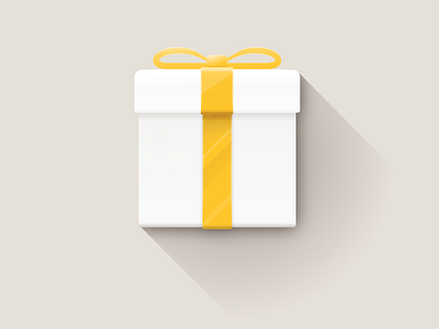 Gift Box box gift gold icon
