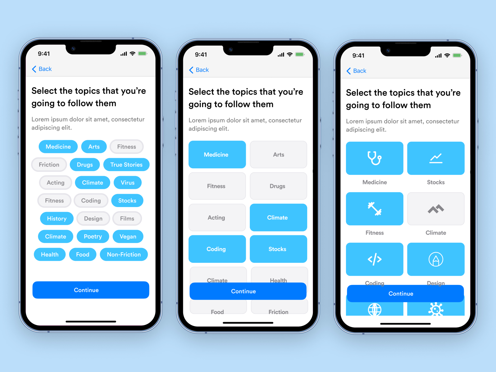 IOS light filtering Screen by Naseruddin Sd on Dribbble