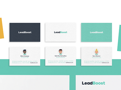 Leadboost / Brand Identity / Full Project On Behance