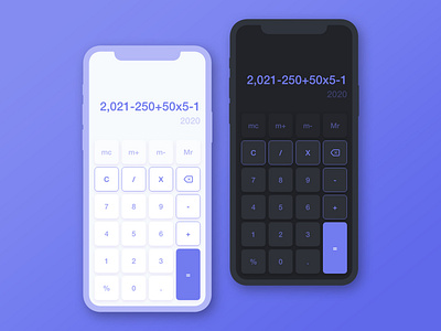 Daily UI 4 / 100 - Calculator calculator design icon minimal typography ui ui design web