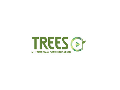 TREES MULTIMEDIA & COMMUNICATION branding communication design flat graphic design logo multimedia vector