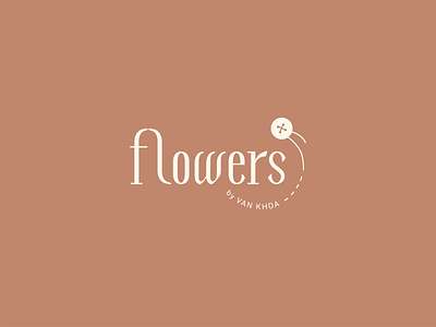 FLOWERS by Van Khoa branding design flat graphic design logo typo vector