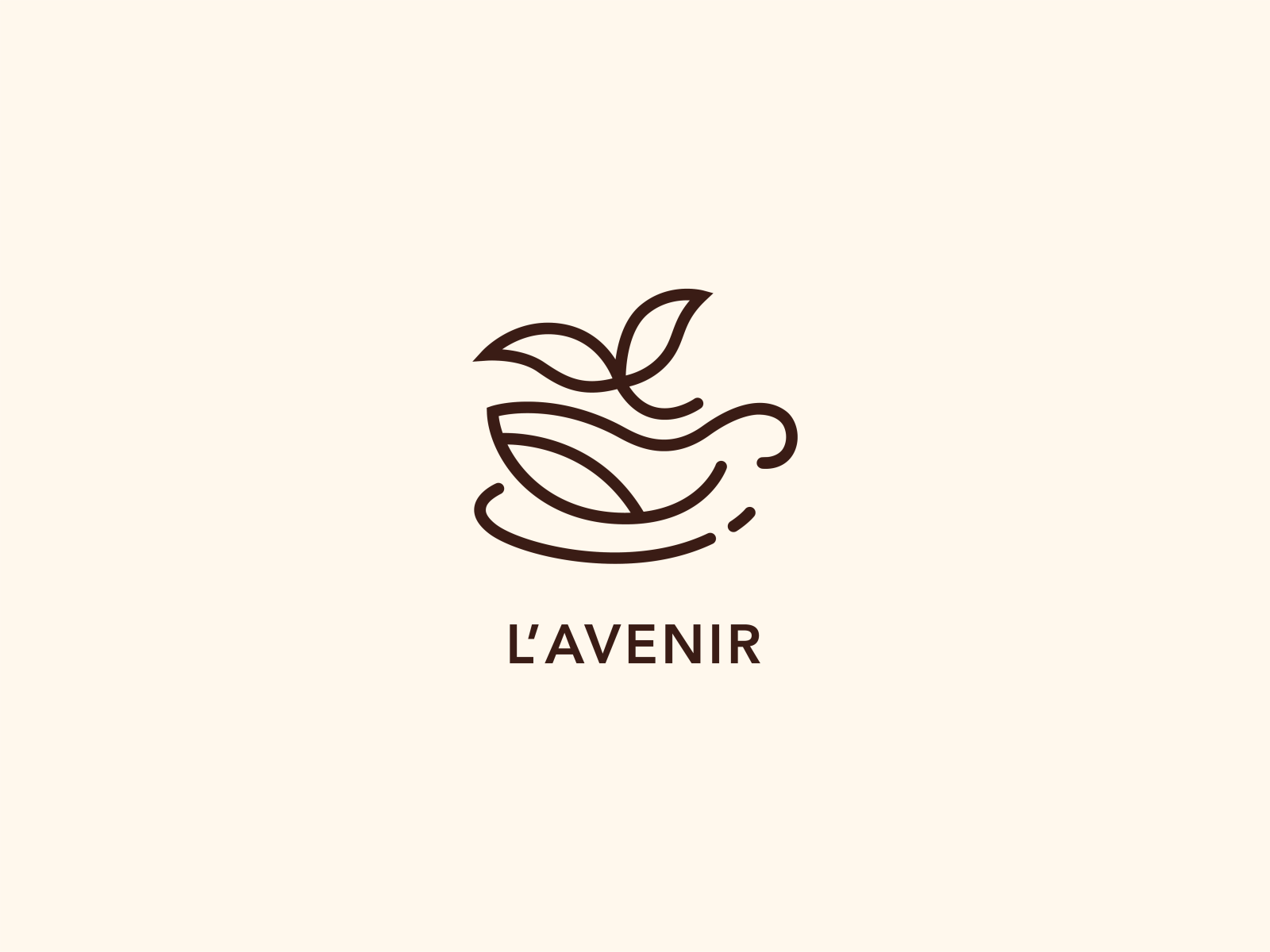 L'avenir Coffee by Vei Vei on Dribbble