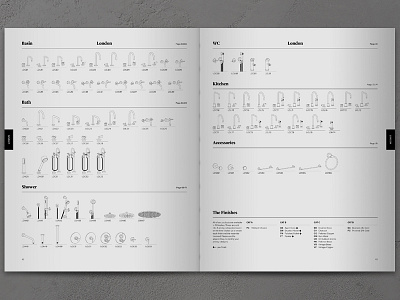 Catalogue identity illustration print