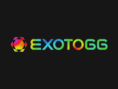 Exotogg 'heatmap' logo branding icon identity logo palette typography