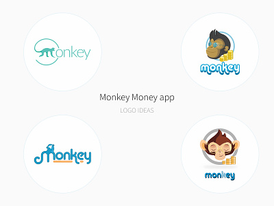 Monkey Money app - logo ideas