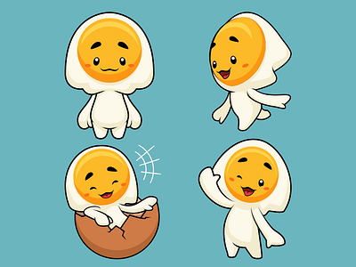 Egg Mascot Design