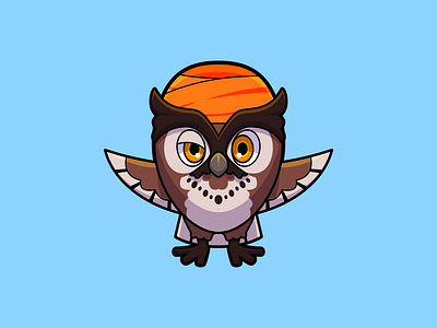Owl Guru Mascot