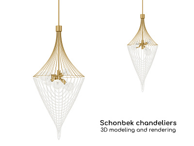 Schonbek chandeliers (Asheville) 3d 3d art 3d artist 3d model 3d modeling 3d modelling 3dsmax illustration vray vray next