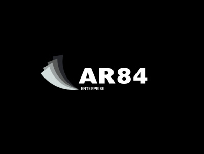 AR84 Logo Design branding design logo typography