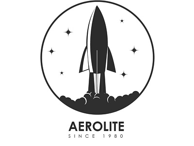 Rocketship LOgo design flat graphic design icon illustration illustrator logo minimal typography