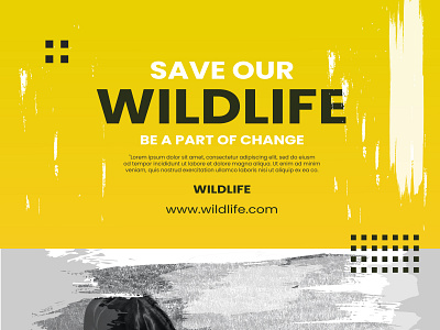 Wild Life Poster Design branding graphic design