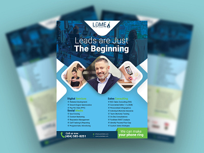 Leads are just the beginning Flyer