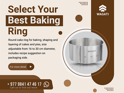 Best baking ring branding design flyer flyer design graphic design social media post ui
